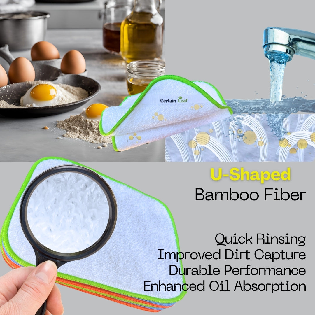 BAMBOO CLOTH SET / 6 pcs