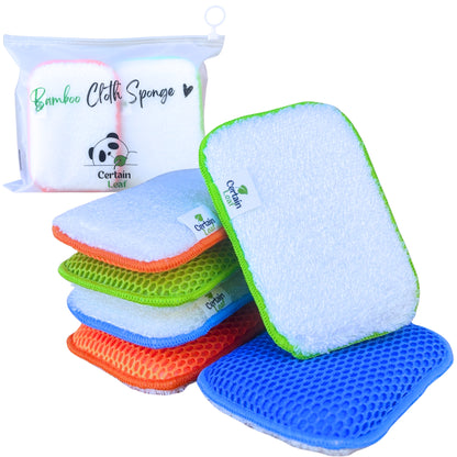 BAMBOO SPONGE SET / 6 pcs