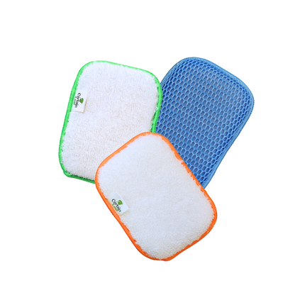 BAMBOO SPONGE SET / 3 pcs