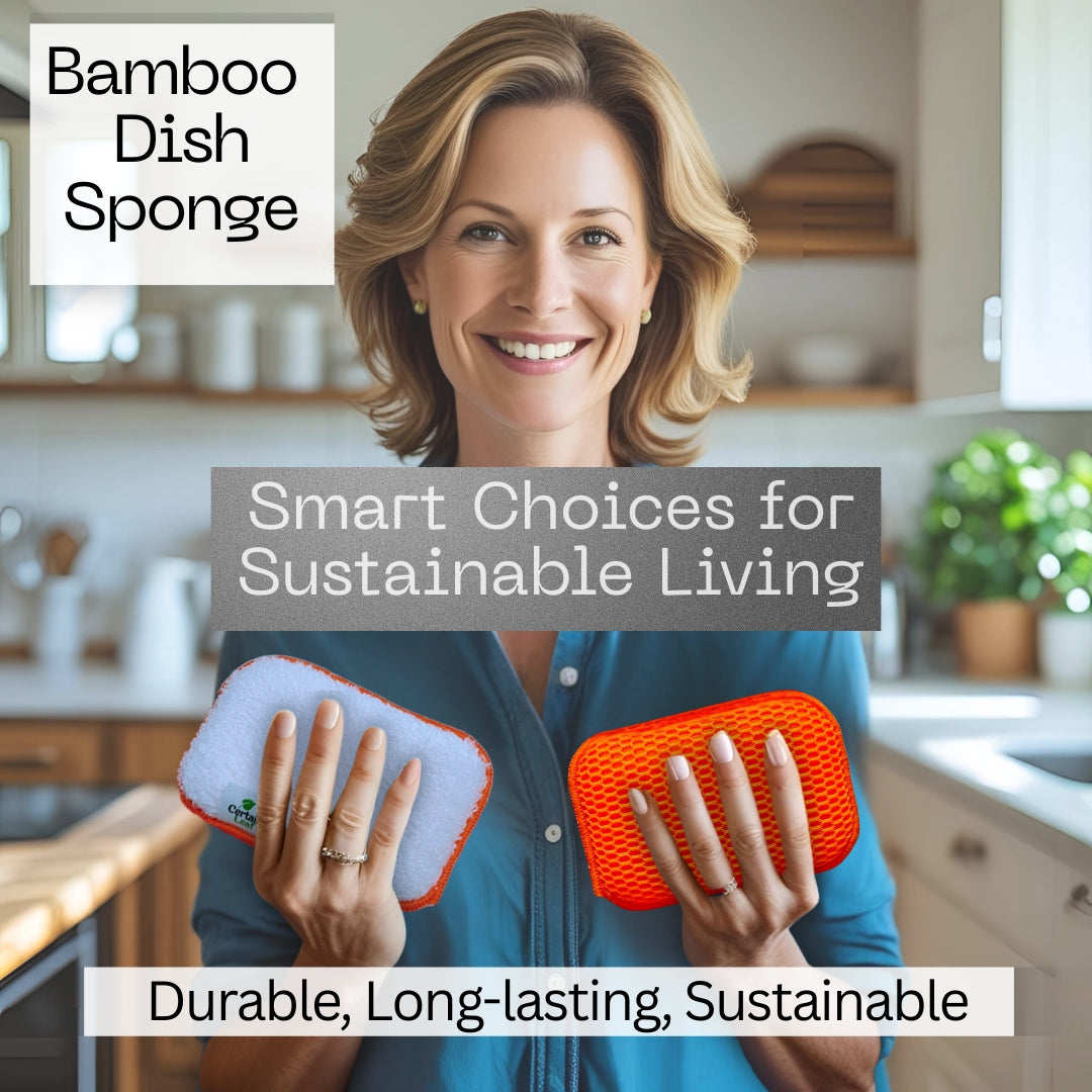 BAMBOO SPONGE SET / 6 pcs