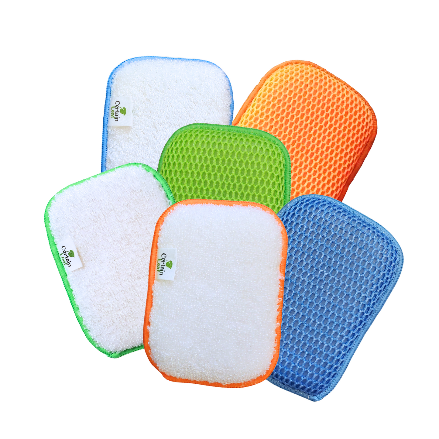 BAMBOO SPONGE SET / 6 pcs