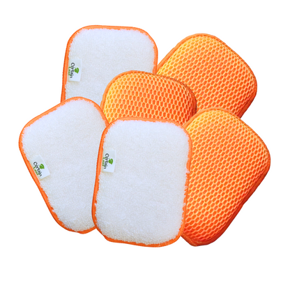 BAMBOO SPONGE SET / 6 pcs