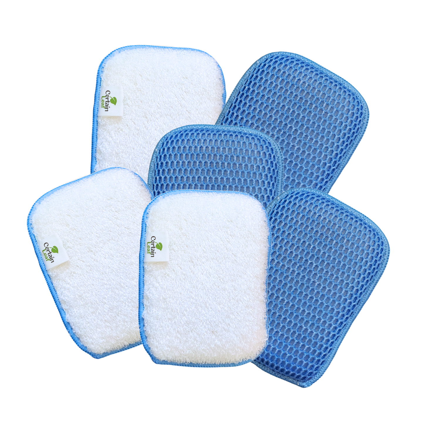 BAMBOO SPONGE SET / 6 pcs